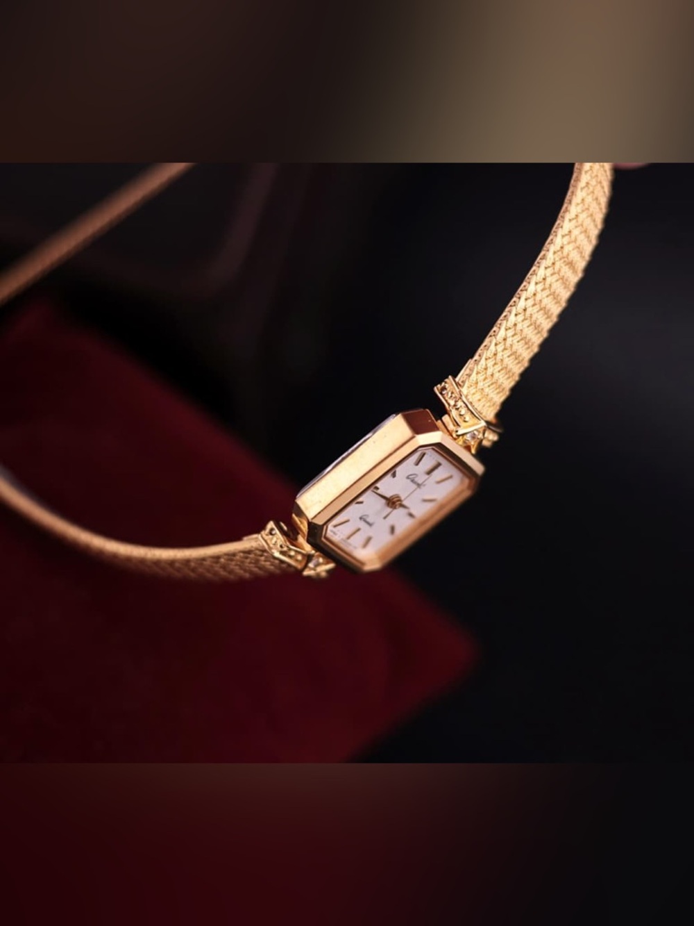 Vintage 1990s Orient Quartz Gold-Plated Women’s Watch - Very Good Condition - Picture 8 of 11